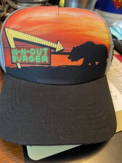New In N Out Trucker Hat / Cap