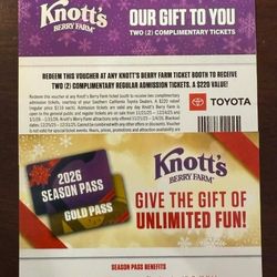 Knott's MERRY FARM TICKETS FOR SALE 🎫