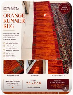 Hallway Rugs for Sale $75/each