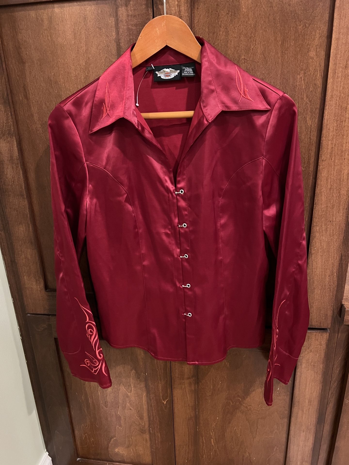 Fun! Harley Davidson Shirt - Womens Medium