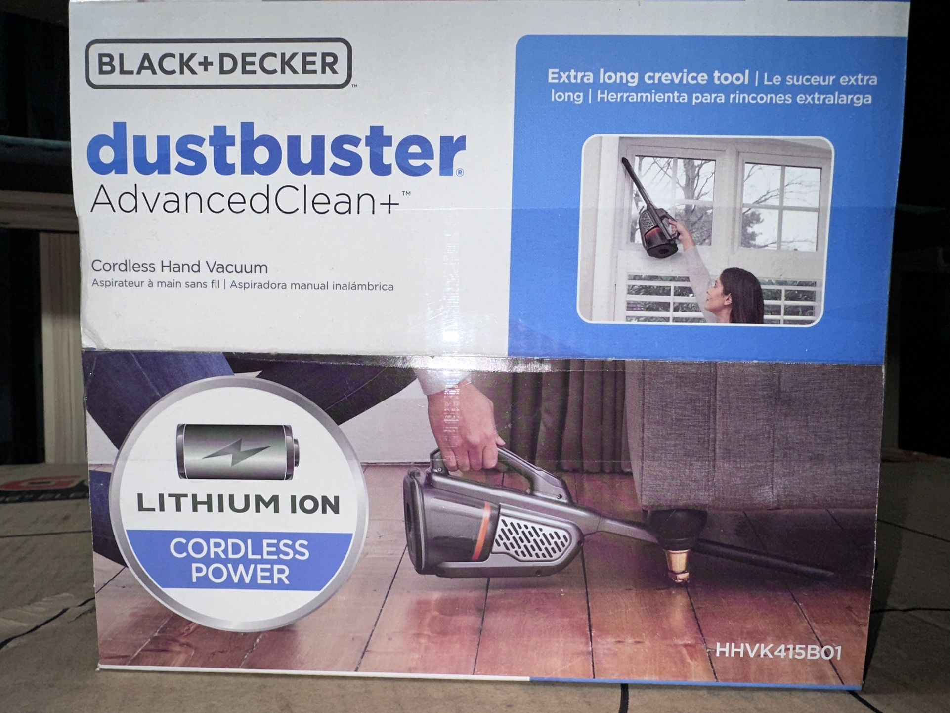 Black & Decker dustbuster(R) AdvancedClean(TM) Cordless Hand