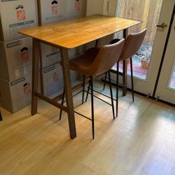 Counter Height Dining Table And Chairs