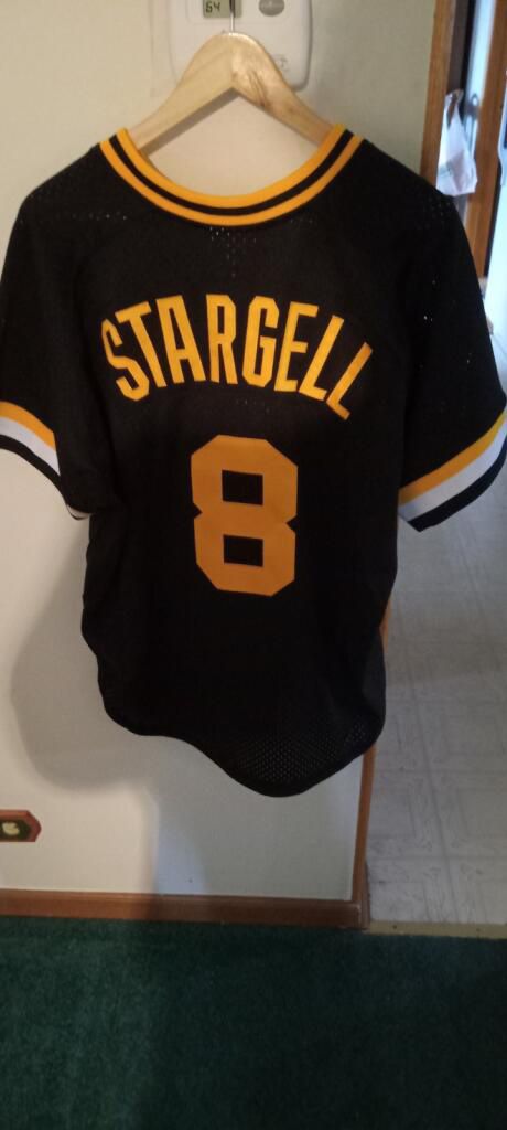 Willie Stargell Pittsburgh Pirates Mitchell & Ness MLB Jersey XL 