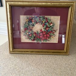 Framed Christmas Art