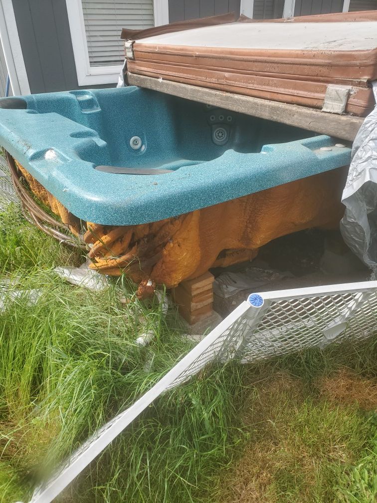 Free hot tub