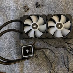Corsair H100x RGB Elite Liquid CPU Cooler For Desktop