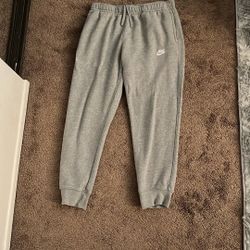 men’s size large grey nike sweats