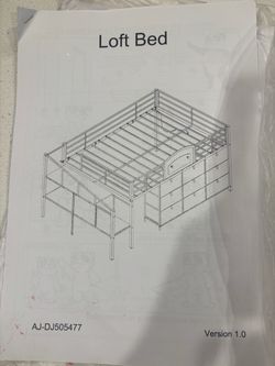 Kids loft bed