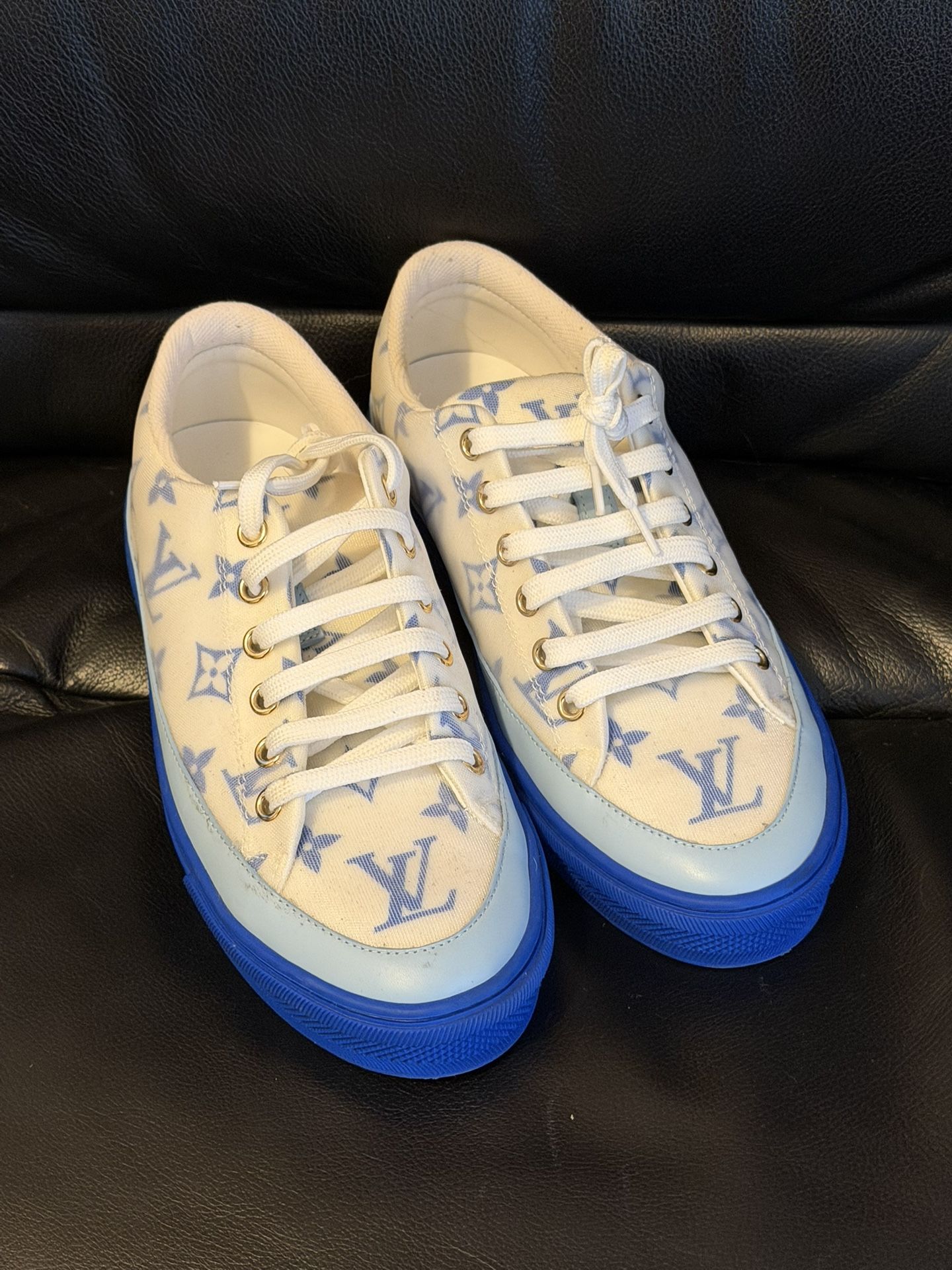 Authentic. Louis Vuitton LV Stellar Sneakers. Women’s Size 36. 