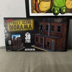 NECA Street Scene Diorama Display