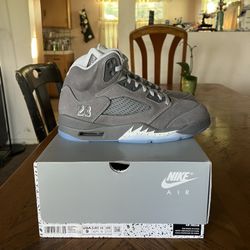 Jordan 5 Retro Wolf Grey (2026) Size 9