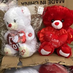 12 Inch Teddy Bears With Sound 20 $ Valentines Day