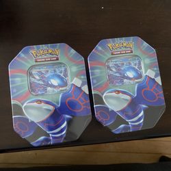 Kyogre EX Tin