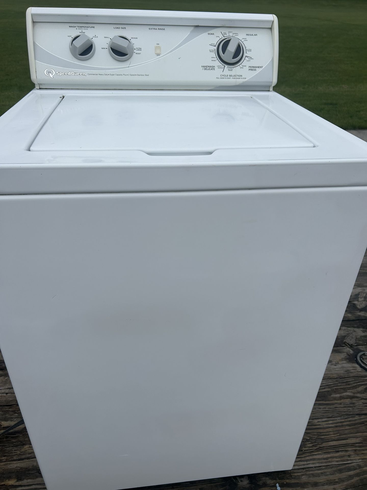 SPEED QUEEN WASHER