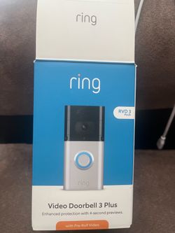 Ring Video Doorbell 3 Plus