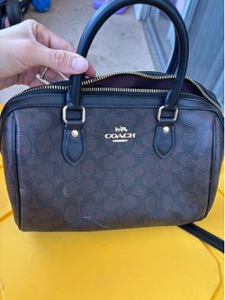 Coach purse and wallet