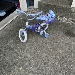 Huffy- Frozen Theme Bicycle