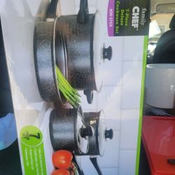 🆕️ITS NEW 7 PIECE POTS AND PANS SET