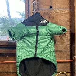 The Dog Face Green Large Puffer Jacket ( For Dogs)