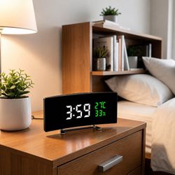 [NEW] Curved Desk Clock