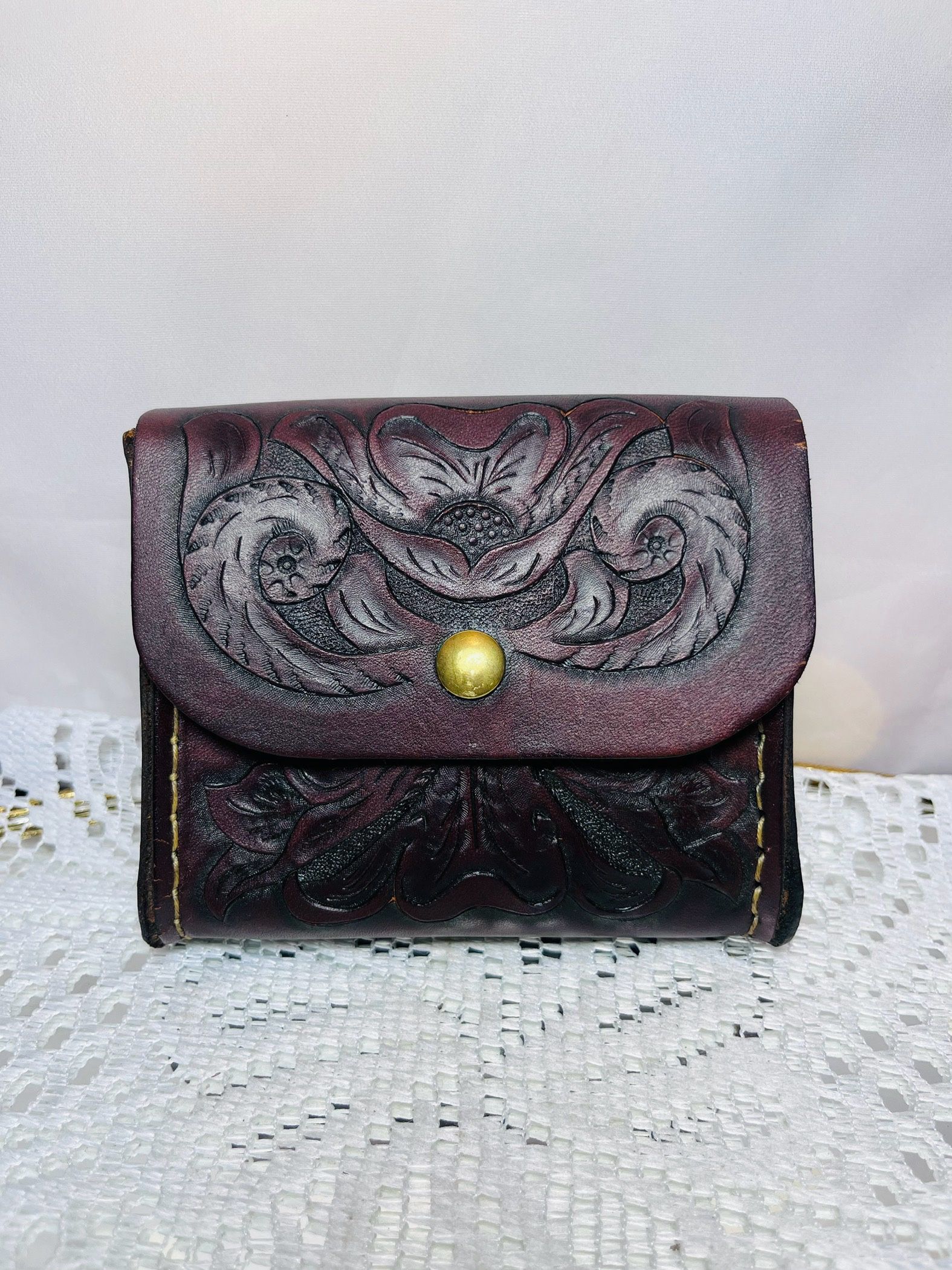 Vintage Small Leather Belt Bag