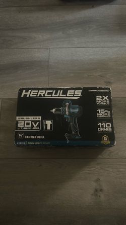 Hercules 20V Brushless Hammer Drill