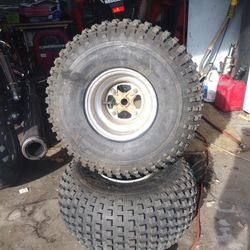 QUAD ATC ATC NEW TIRES WITH WHEELS PACKAGE 225