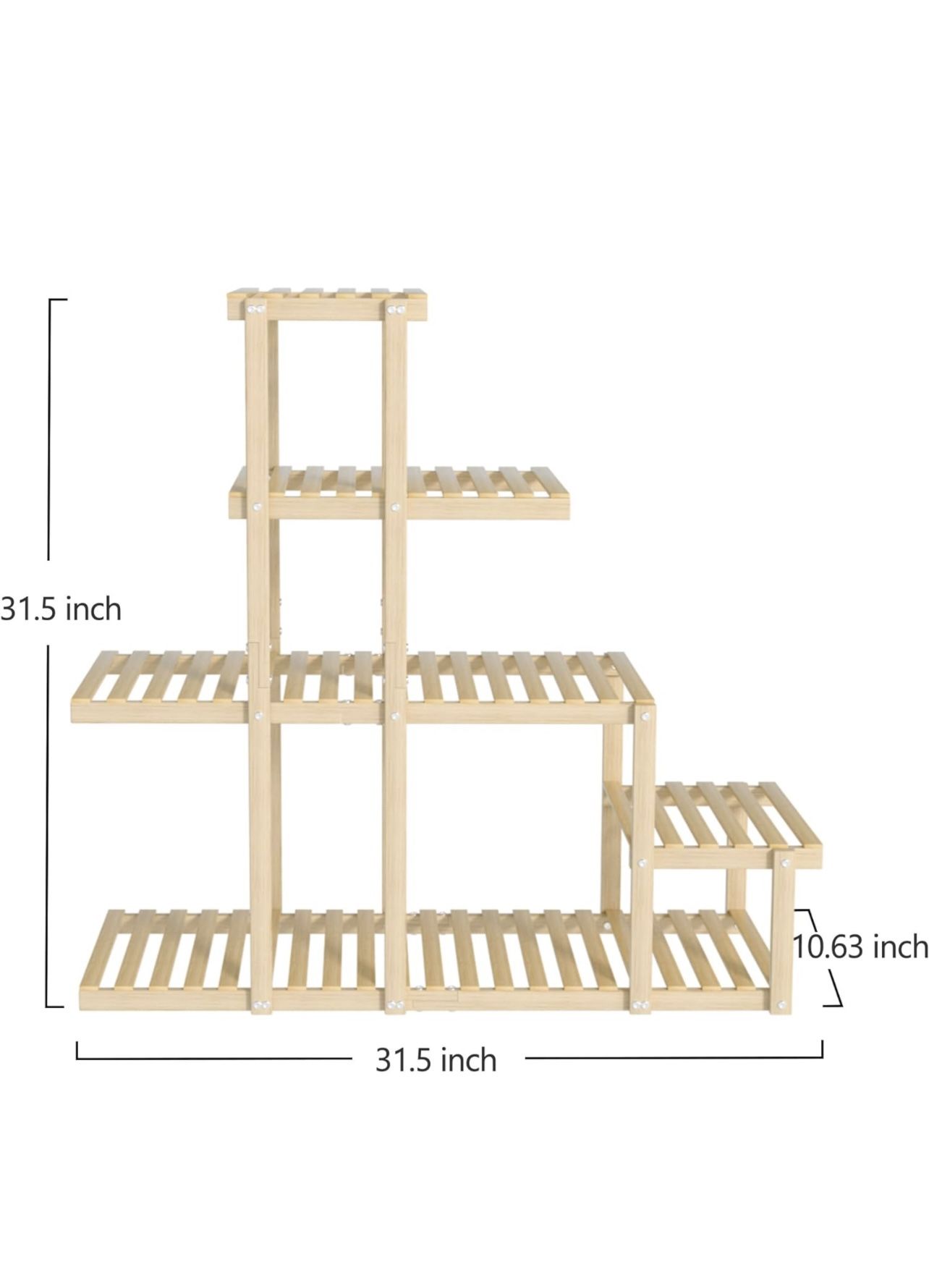 Bamboo Plant Stand 