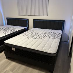 Full Size Mattress Pillow Top New 12"