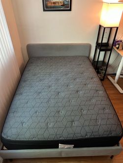 Full Size Mattress (Sealy) & bed frame