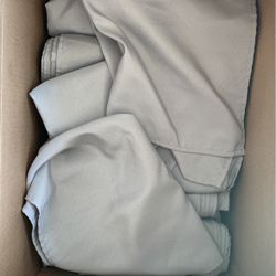 20”x20” gray poly napkins