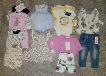 New baby girl clothes newborn-9 months $3-$10