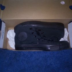 Black All-Star Converse (Unisex)