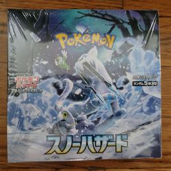 Japanese Pokemon Snow Hazard Box