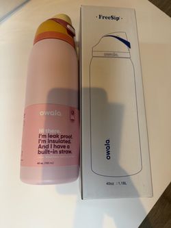 Owala FreeSip 40oz Insulated Water Bottle