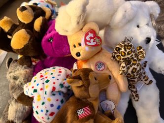 Free Tub of beanie babies
