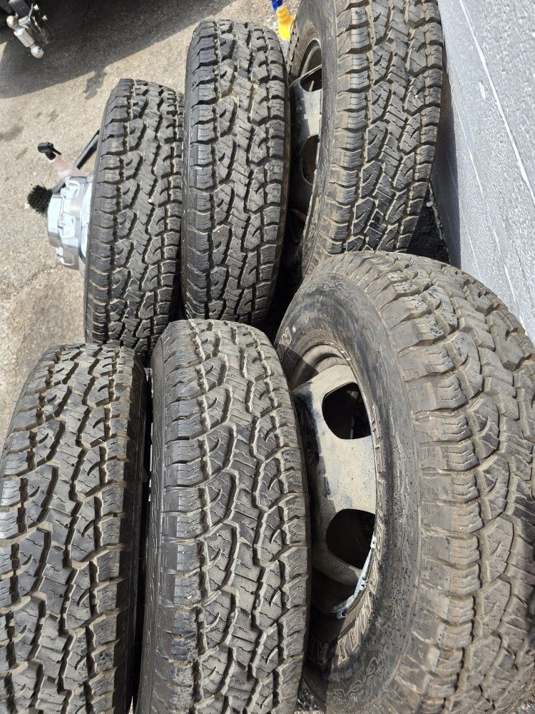 Dodge Ram Dually Rims And Neww Tires Fit 2019 To 2025