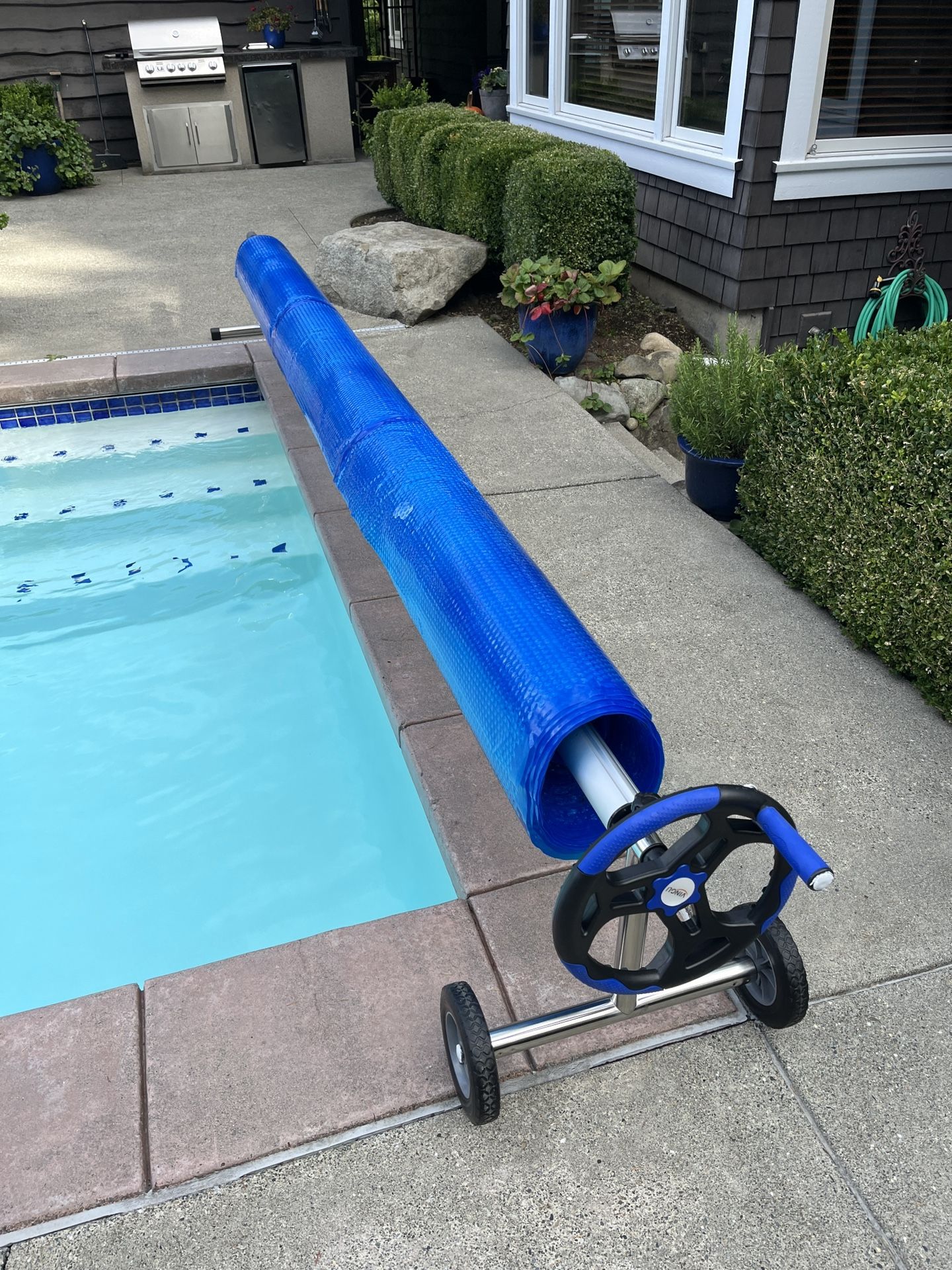 Pool Heat Retention Cover And Reel $90 Each
