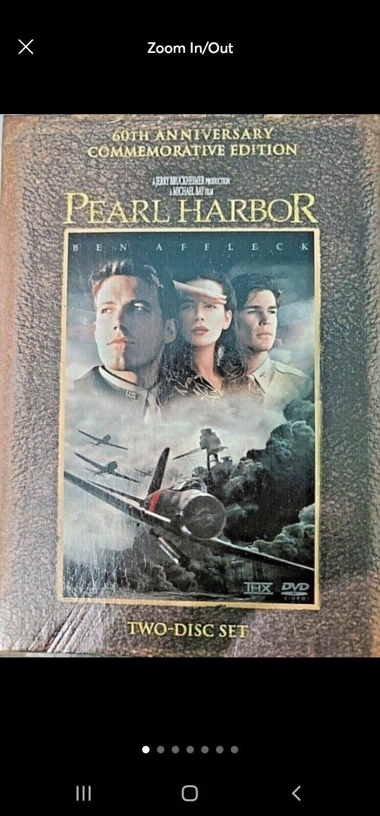 Pearl Harbor 60th Anniversary Commemorative Edition (DVD 2001) Two Disc Set
