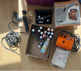 Complete airbrush kit - good deal, will negotiate!