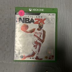 NBA 2k21 Xbox One Video Game