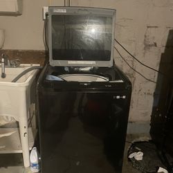 Black Samsung Washer