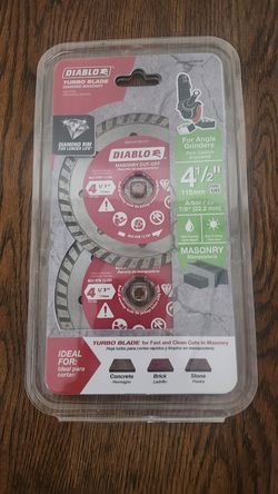 Masonry cut off blades 4.5"