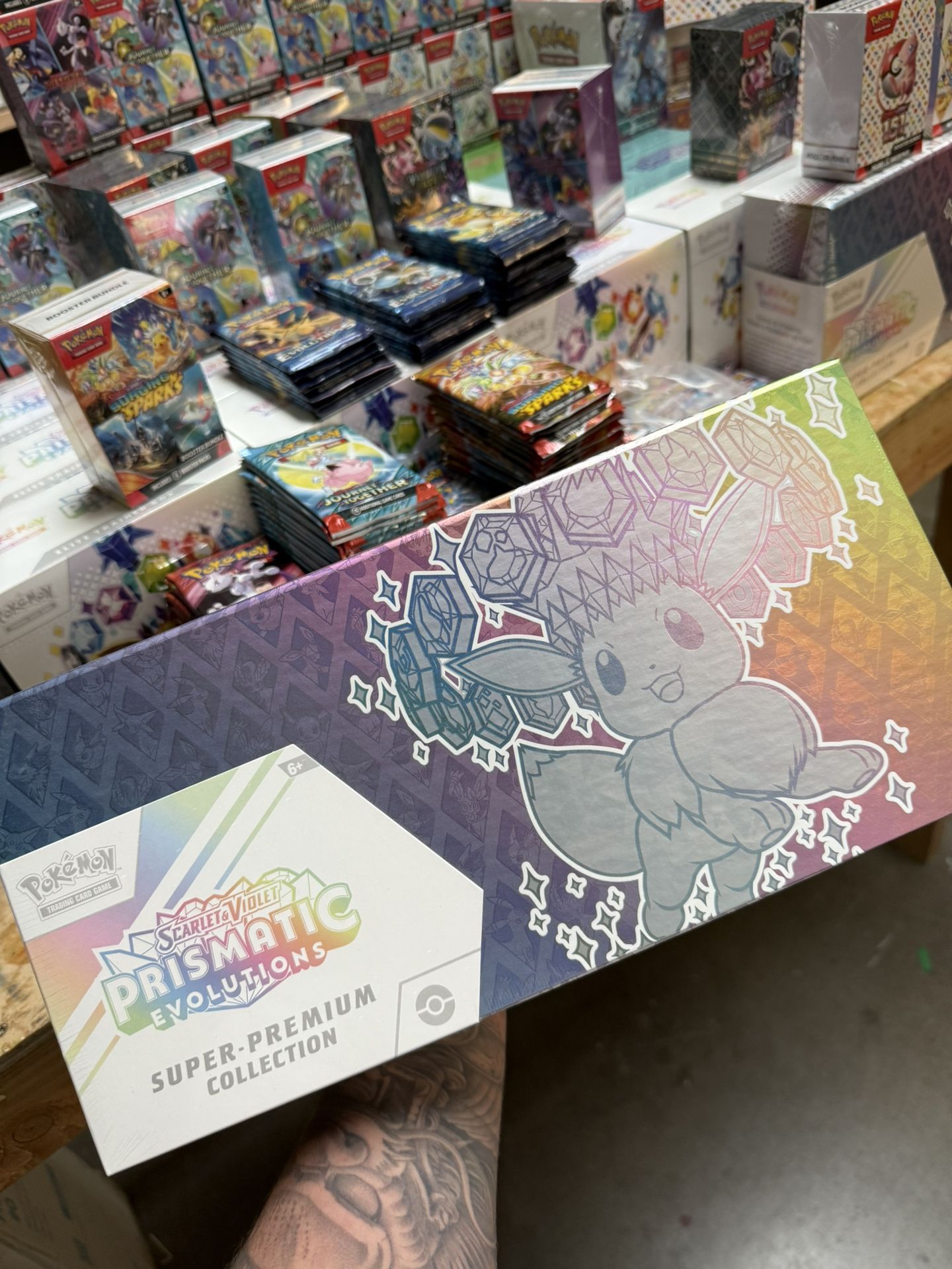 Prismatic Evolutions : 1 SPC , 1 Booster bundle, 1 Loose pack