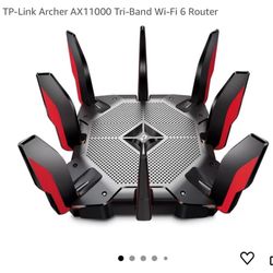 TP Link Archer 11000 Tri-band WiFi 6 Router