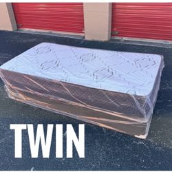 Twin Size Mattress Set – Medium Comfort – Available Today 🚚