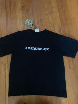 A Bathing Ape BAPE Black Graphic T-Shirt