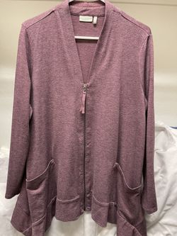 Zip Front Cardigan