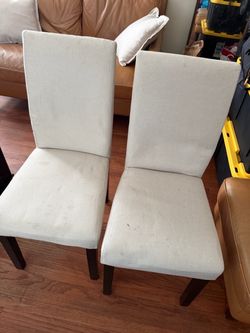 Set of 6 Upholstered Dining Chairs