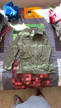 Kids Army Style Jacket